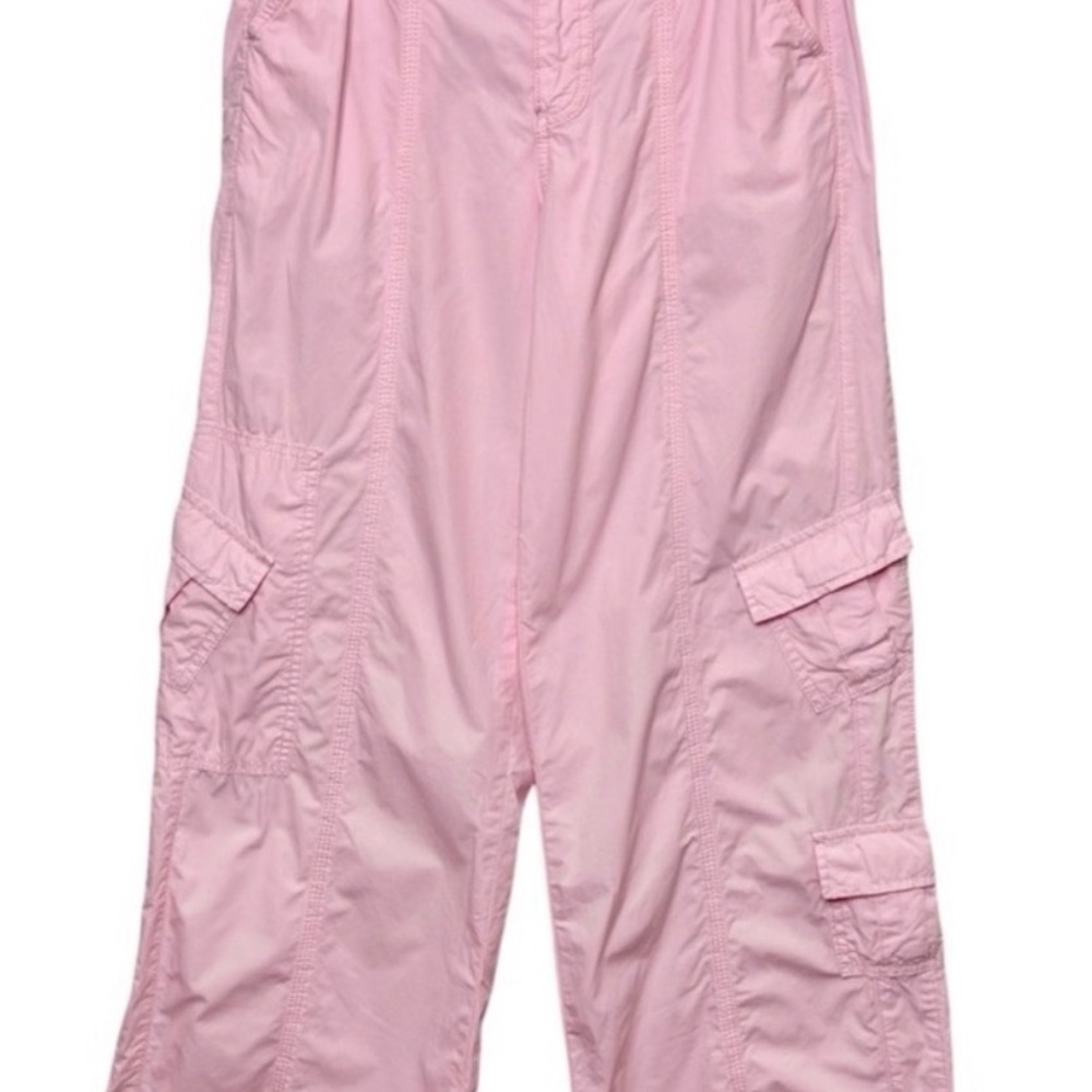 Urban Outfitters BDG Light Pink Wide Leg Cargo Pants Y2K - Picture 4 of 5
